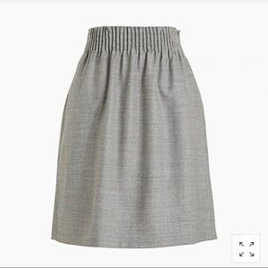 Like NEW J.Crew Factory Wool Blend Sidewalk Skirt 0 Pockets